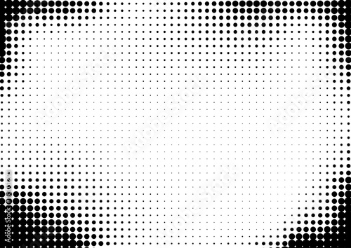 Halftone dotted background for business design