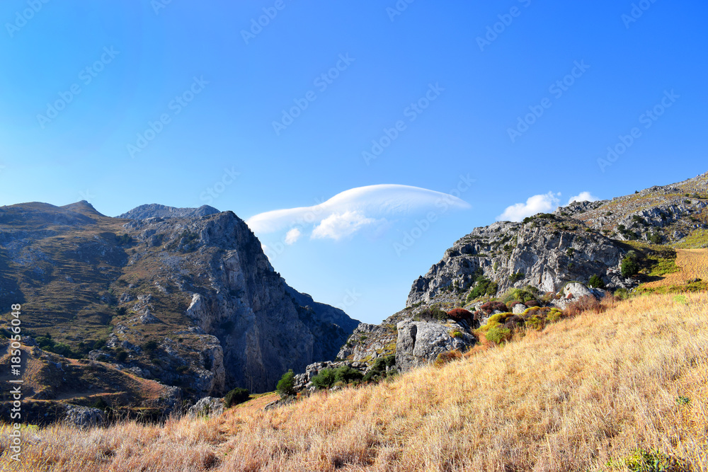 Crete Mountain Scenery