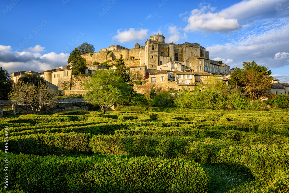 Grignan Old Town and Castle, Drome, France