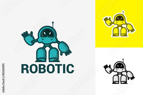Robotic Logo Template Design