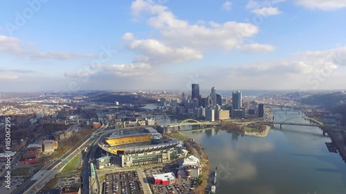 Downtown Pittsburgh and Heinz Field
