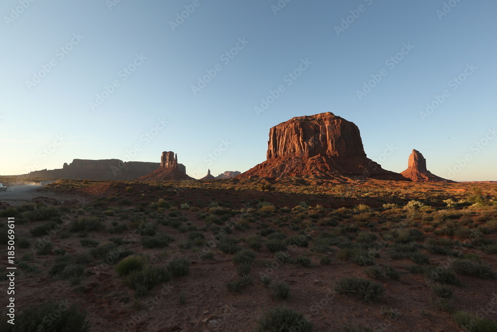 Big rock in Monument Valley