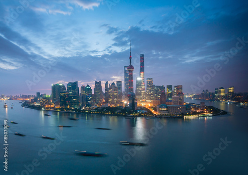 Shanghai at sunrise © ymgerman