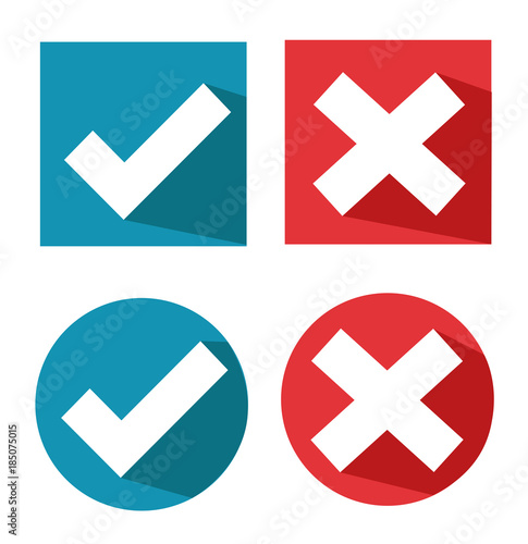 vector check mark icons