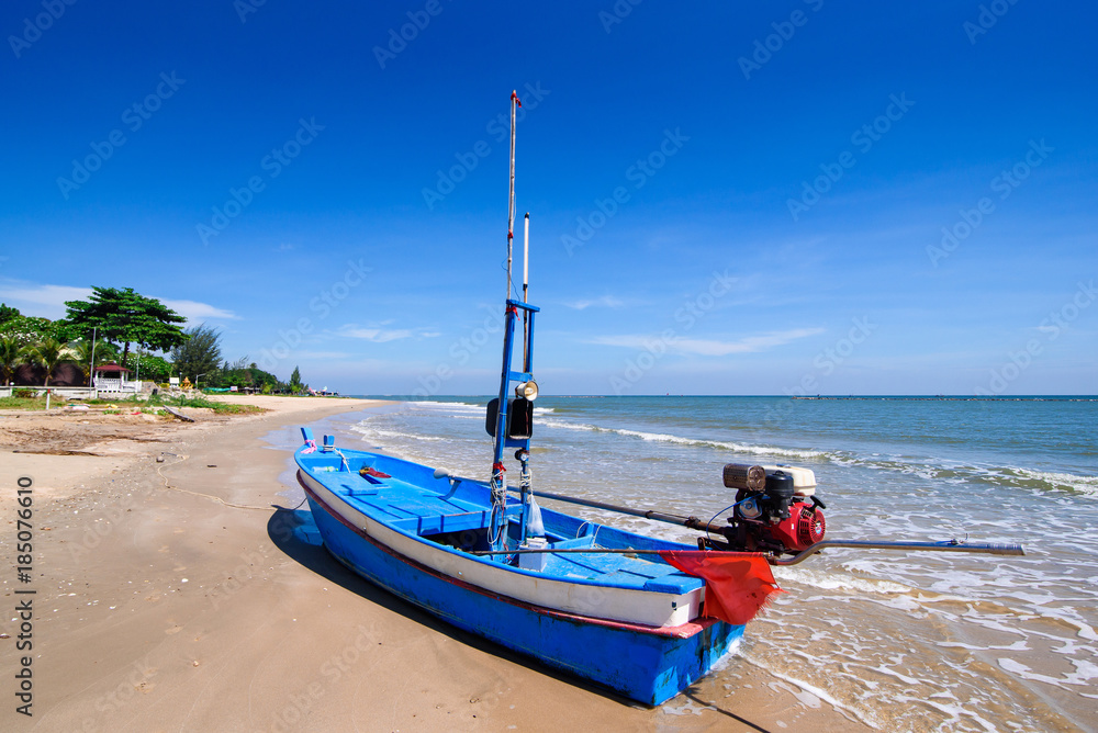 Fishing boats on the beach.Thailand. Fishing boats on the beach.Thailand.