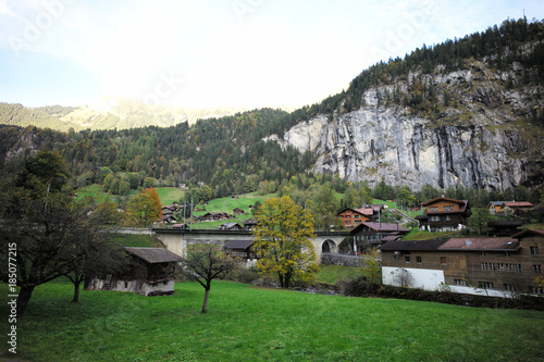 Small village in Swiss