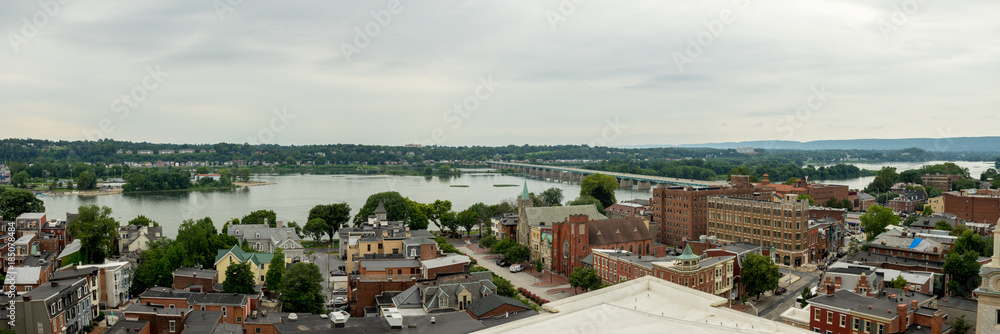 Harrisburg Cityscape in Pennsylvania