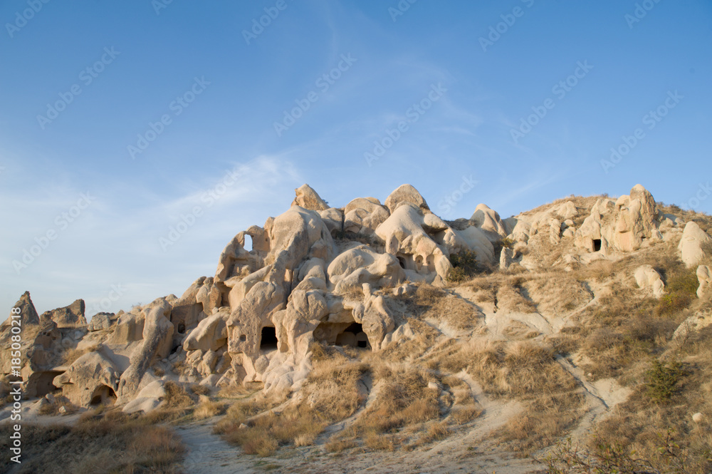 Fototapeta premium Abandoned Cave Houses