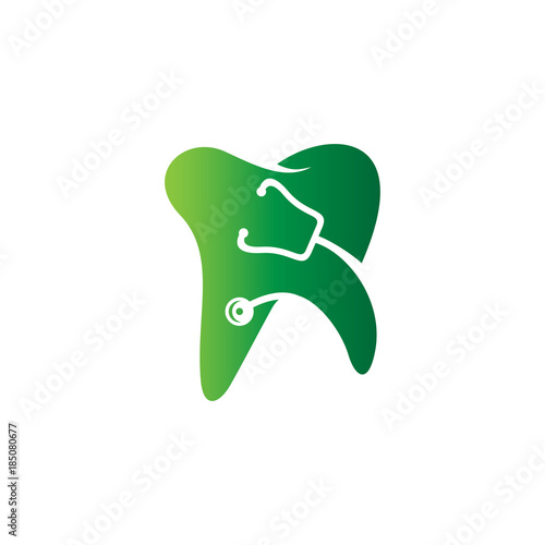 abstract dental logo
