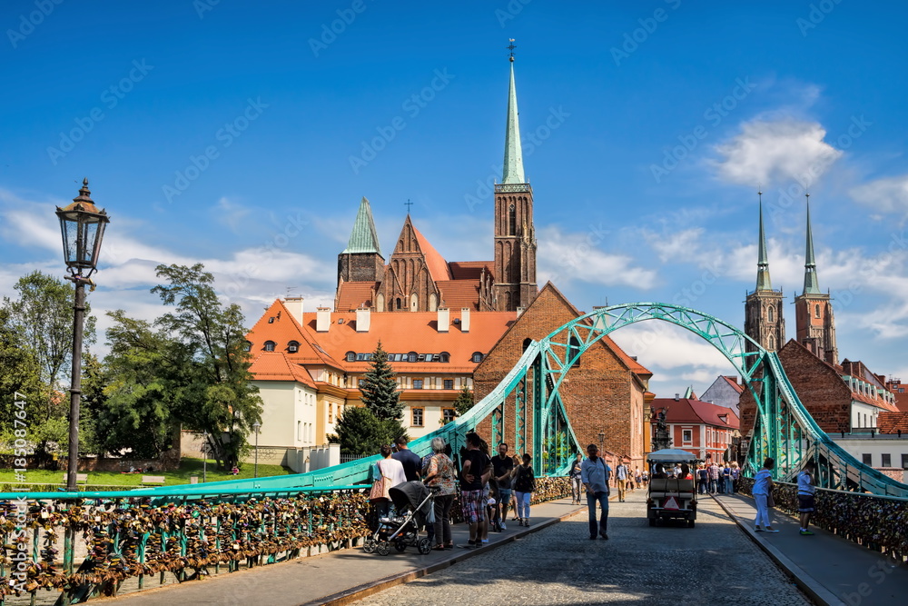 Wroclaw, Dombrücke