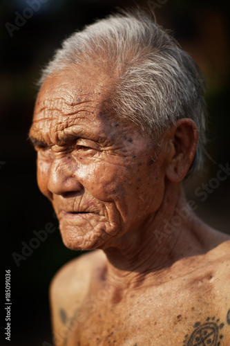 Tattooed Karen Man