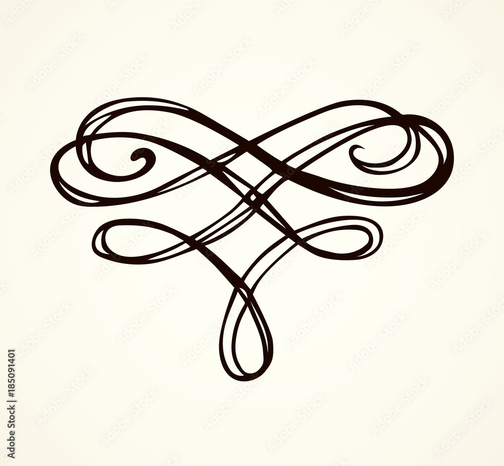Vignette. Vector drawing Vignette. Vector drawing