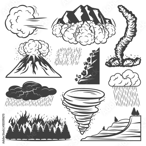 Vintage Natural Disasters Collection