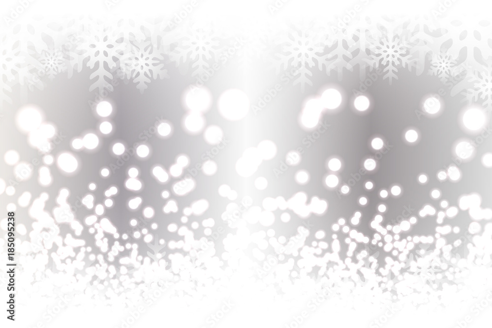 Fototapeta premium #Background #wallpaper #Vector #Illustration #design #free_size White snow season,ice crystal,winter,snowflake,snowy,fallen snow,pattern,cold,light,bright,gradation,copy space,christmas,sky,silver