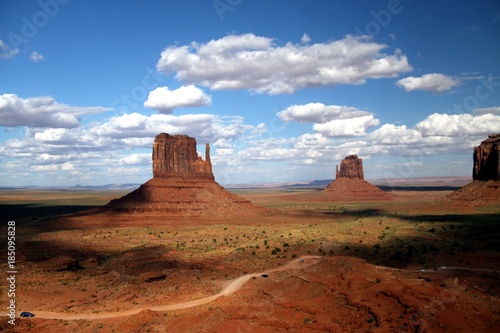 Beautiful Landscape of Monument Valley - Utah - Arizona - USA 