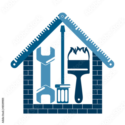 Home repair symbol