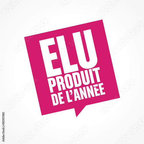 élu produit de l'année