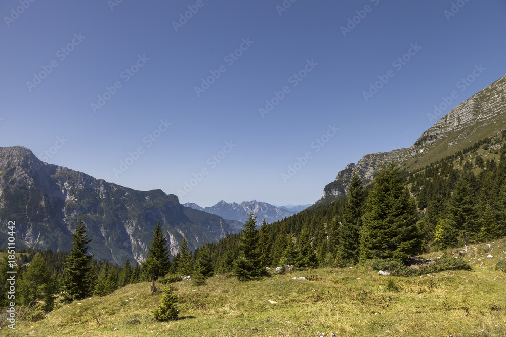 Landschaft in den italienischen Alpen