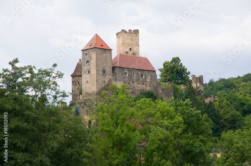 Castle Hardegg in the  National Park Thaya Valley, Lower Austria
