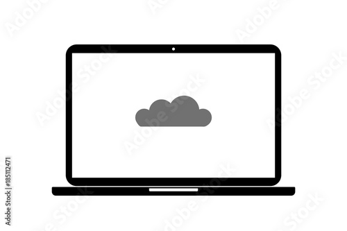 Laptop - Wolke