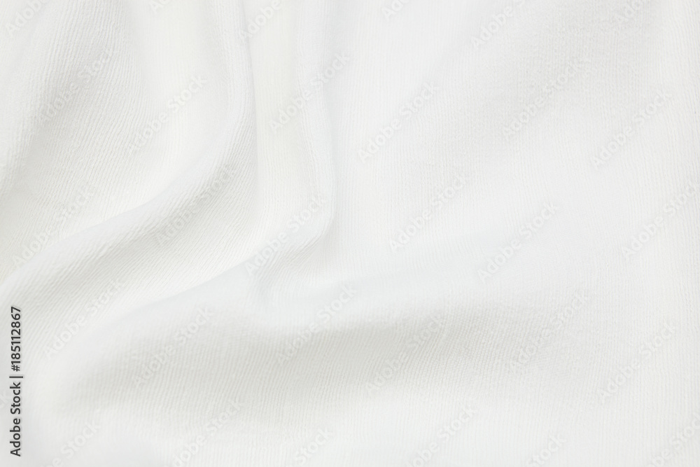 Wavy fabric close-up background