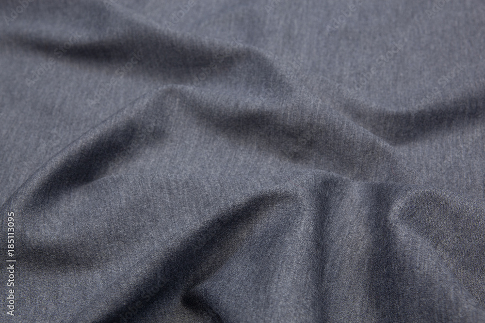 Wavy fabric close-up background Wavy fabric close-up background