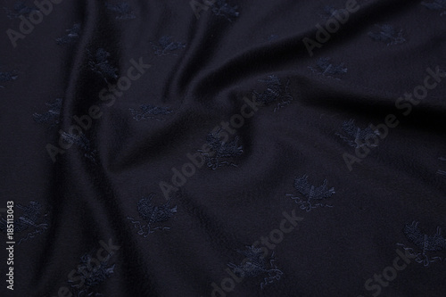 Wavy fabric close-up background