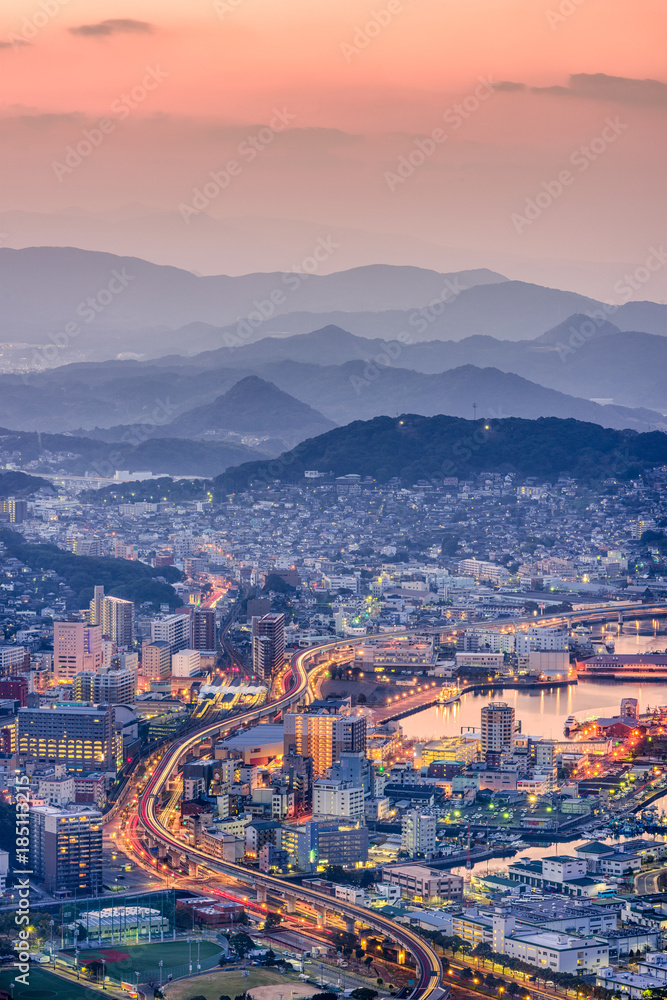 Obraz premium Sasebo, Nagasaki, Japan