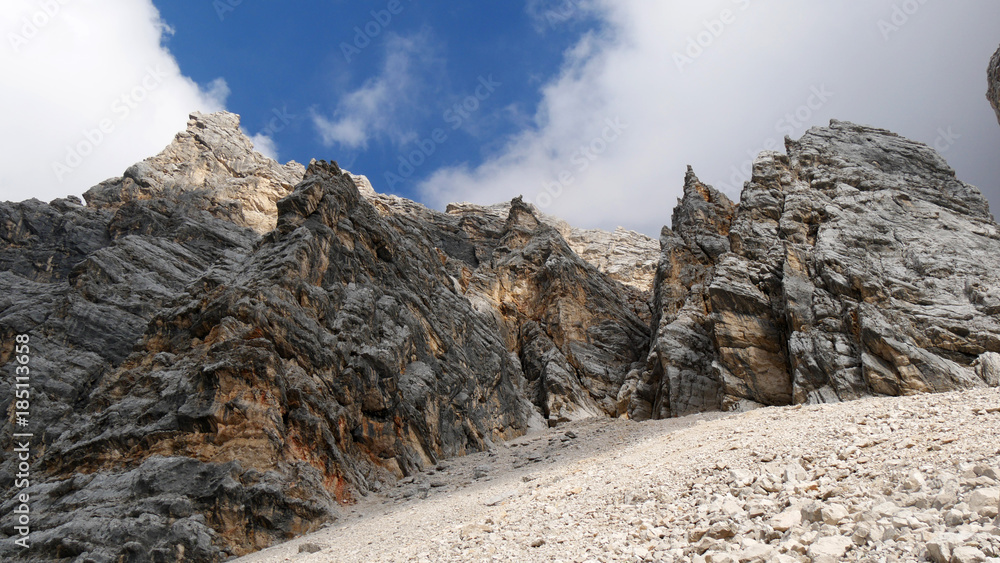 Rocce e pietre in Dolomiti