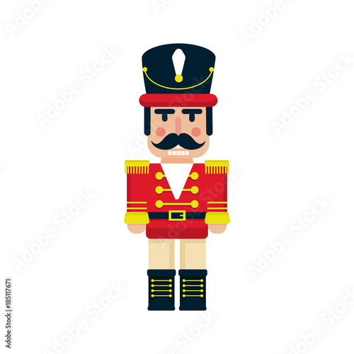 cartoon cute nutcracker