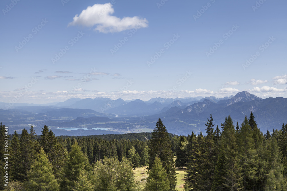 Obraz premium Landschaft in Kärnten