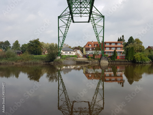 Schwebefaehre, Kulturdenkmal, Osten–Hemmoor photo