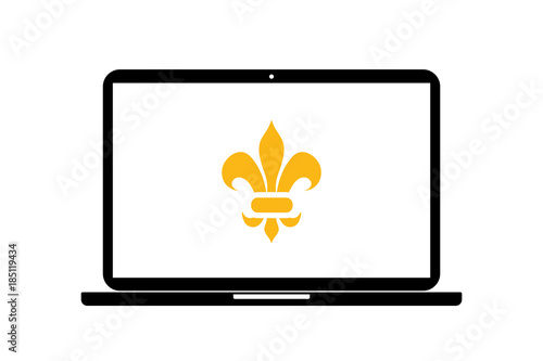 Laptop - Verzierung