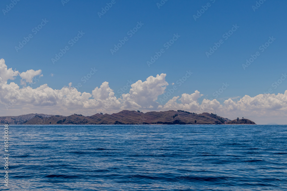 Vue sur le lac Titicaca