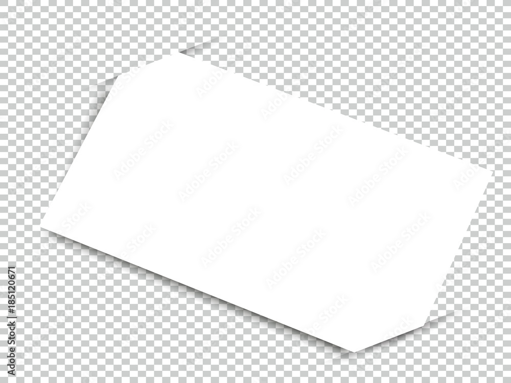 Blank business card with shadow mockup cover template. Blank business card with shadow mockup cover template.