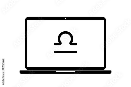 Laptop - Waage - Horoskop