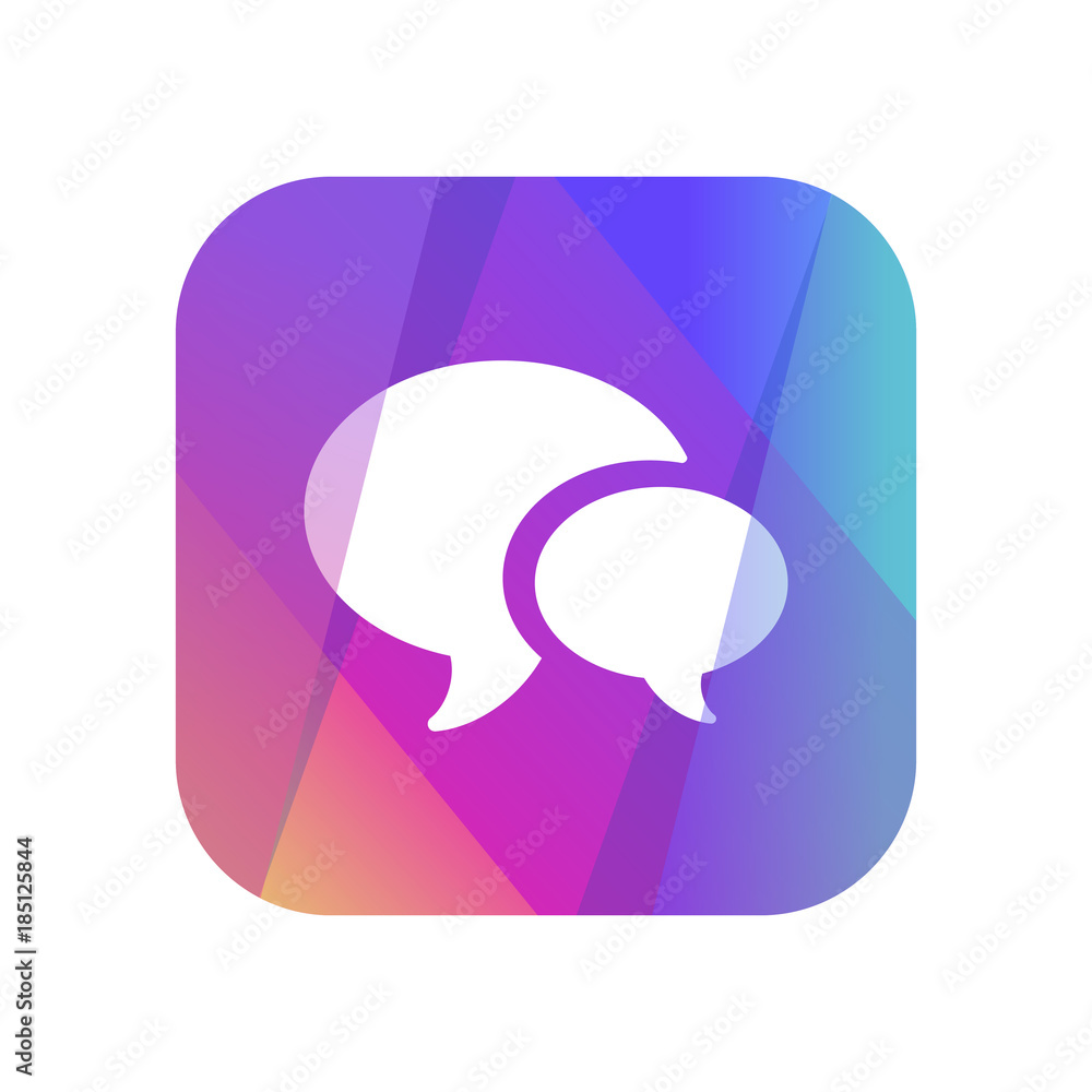 Multi-Color App Button Multi-Color App Button