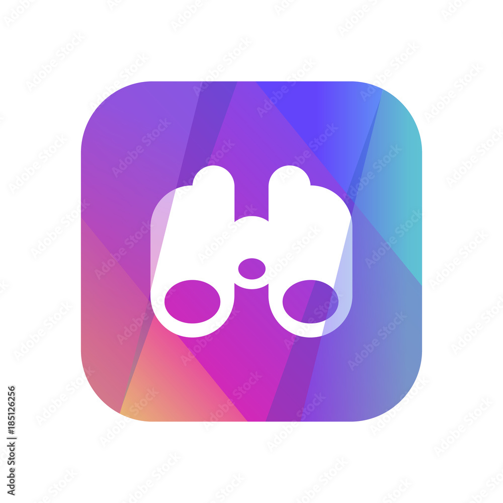 Multi-Color App Button Multi-Color App Button