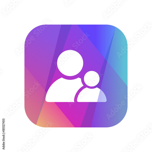 Multi-Color App Button