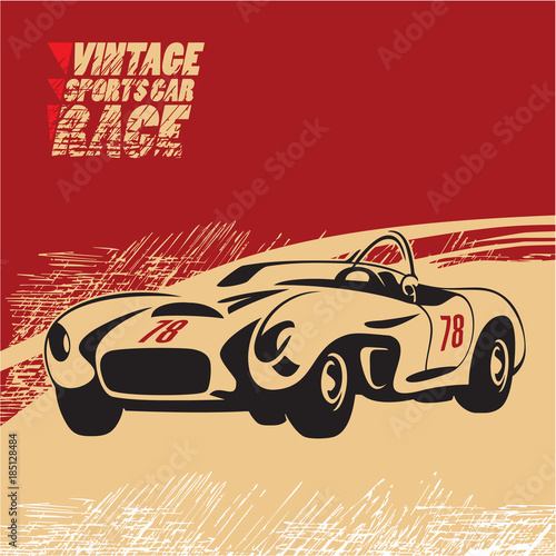vintage sports car race