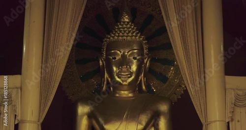 CHIANG MAI, THAILAND, MARCH 2017: Buddah in Temple, Chinag Mai photo