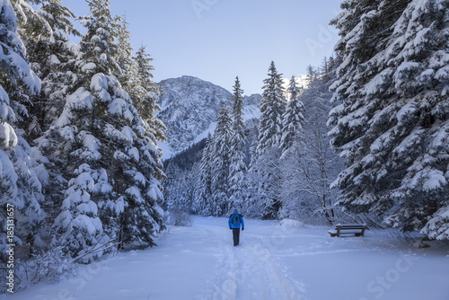 Winterlandschaft in Kärnten