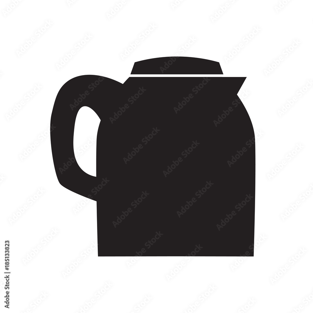tea or coffee pot icon- vector illustration tea or coffee pot icon- vector illustration