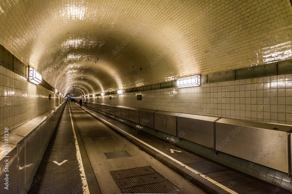 Obraz premium 2976-Hamburg- Elbtunne