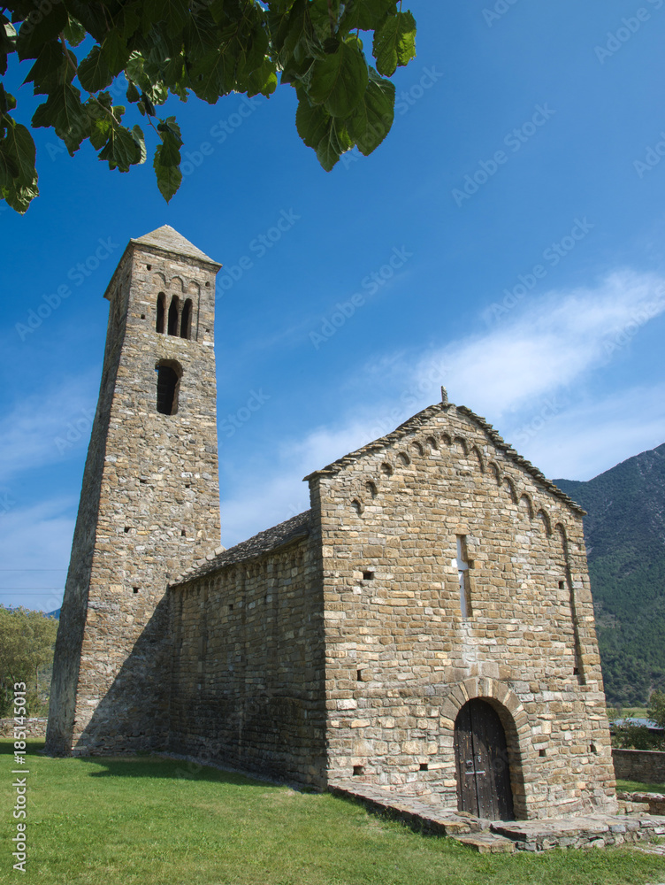 Église Sant Climent de Coll de Nargó, Catalogne, Espagne
