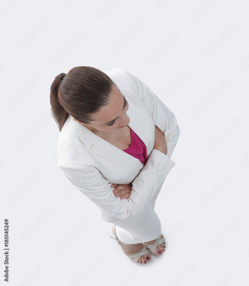 concept of partnership. modern successful woman concept of partnership. modern successful woman