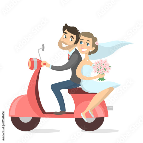 Just married couple.