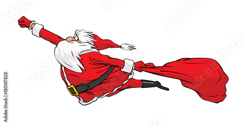 Super Santa Claus Fly