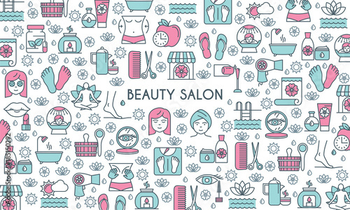 beaty salon banner