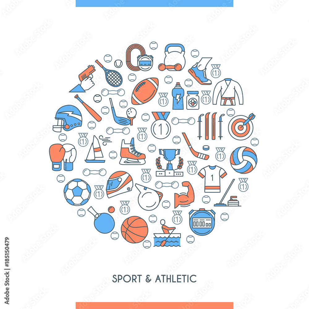 sports and athletics concept